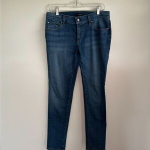 Ann Taylor Blue Denim Relaxed Slim Jeans Size 2